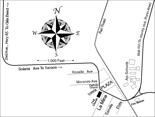Map to federated Church