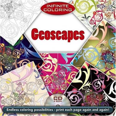 Geoscapes coloring book